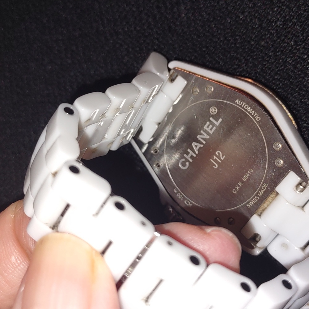 Chanel J12 Automatic White Ceramic Watch - image 4